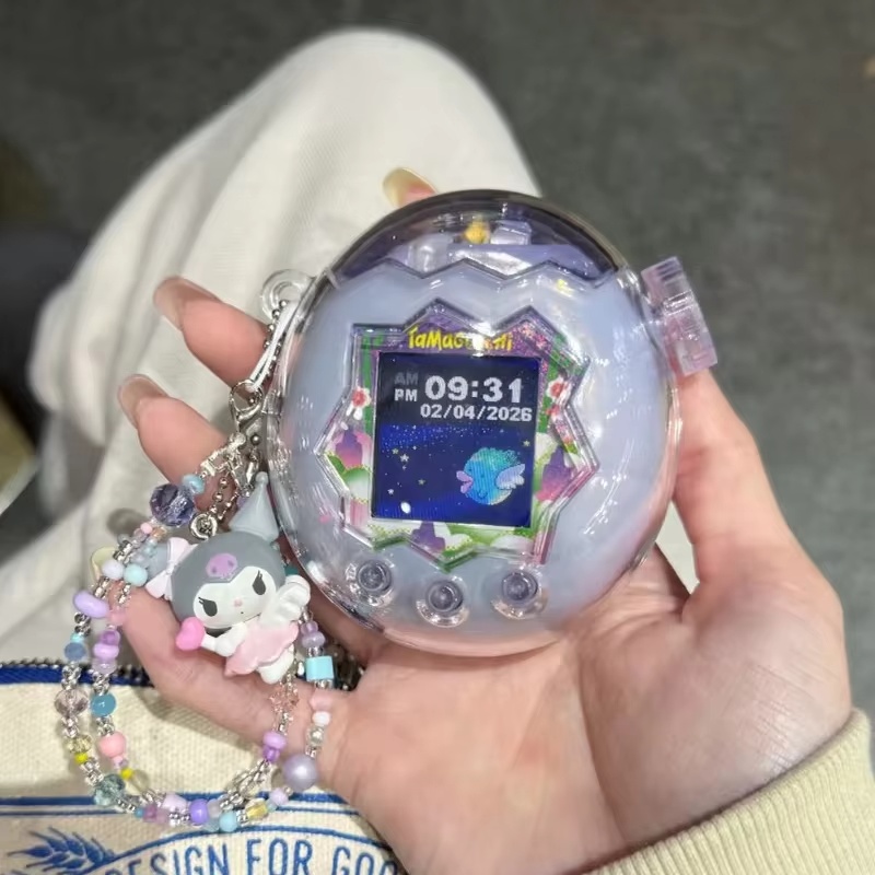 Tamagotchi Electronic Pet Virtual - たまごっちパラダイス保護ケースマカロンカラーコントラストフルカバー耐衝撃シェルたまごっち電子ペットおもちゃ子供用