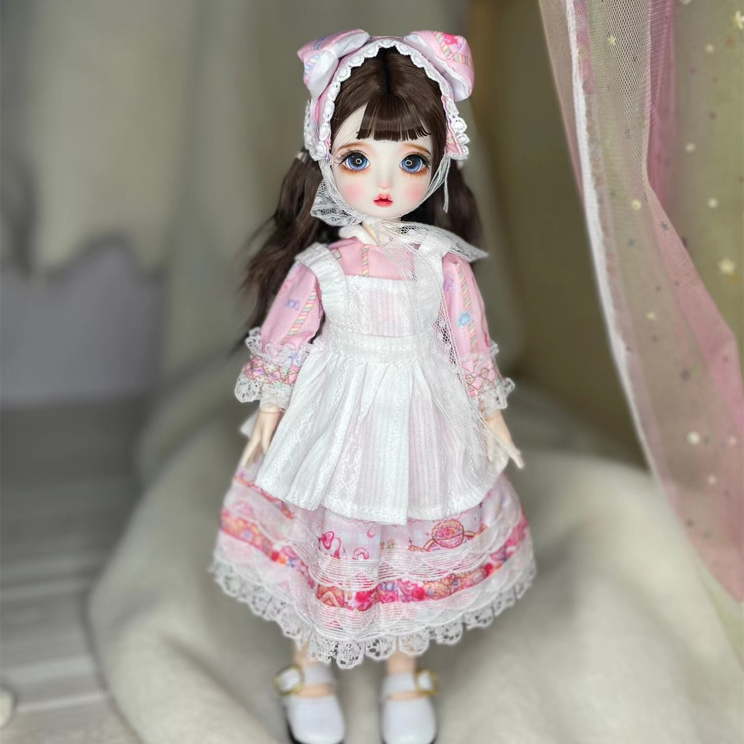 Bjd Doll 1 6 Full Set With Clothes - 1/6 スケール超かわいいファッション人形 BJD/SD かつら服フルセット 30 センチメートル