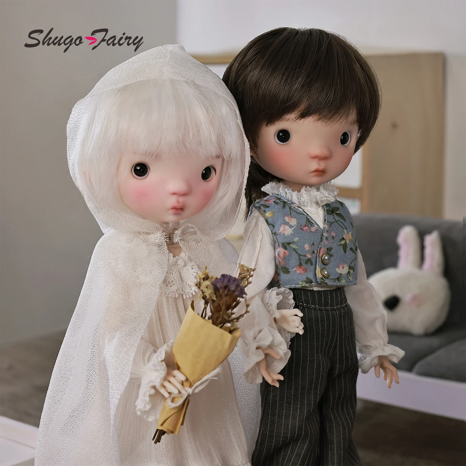 Bjd Doll 1 6 Full Set With Clothes - シュガフェアリーピーチズ 1/6 BJDドール 30cm ピーボディ ロシアンレトロ文芸スタイル