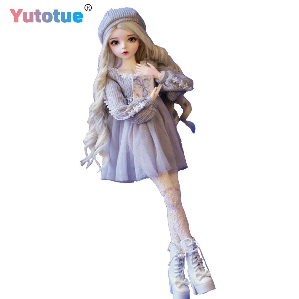 Bjd Doll 1 6 Full Set With Clothes - YUTOTUE 組み立て済み 60cm BJD ドール 女の子人形