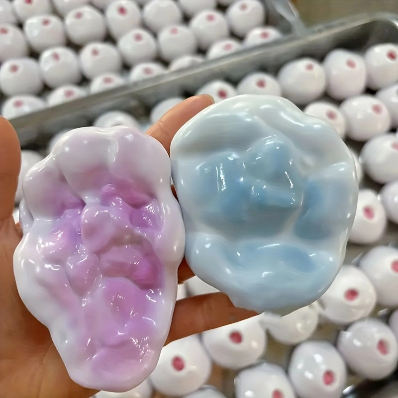 Dolls - 新しいスクイーズフロイドアイススキンゼリーボール、握って遊べるおもちゃ、子供と大人向けのソフトピンチポップフィジェットトイ、パーティーギフト、斬新なエンターテイメントゲーム