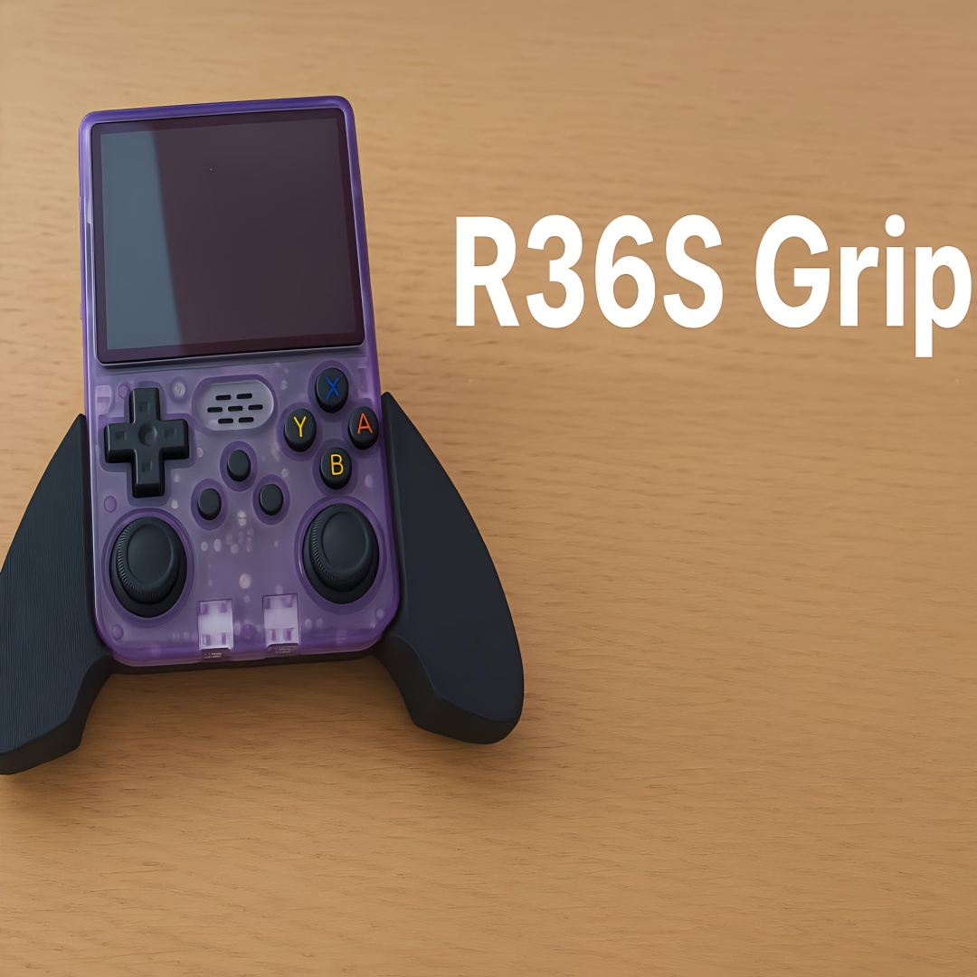 Retro Handheld Game Console R36S - R36S レトロハンドヘルドゲーム機コントローラーグリップ、人間工学に基づいたゲームグリップ、ゲームコントローラーアクセサリー