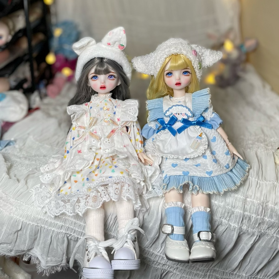 Bjd Doll 1 6 Full Set With Clothes - 30 センチメートル超かわいいファッション人形 1/6 スケール BJD/SD かつら服フルセット