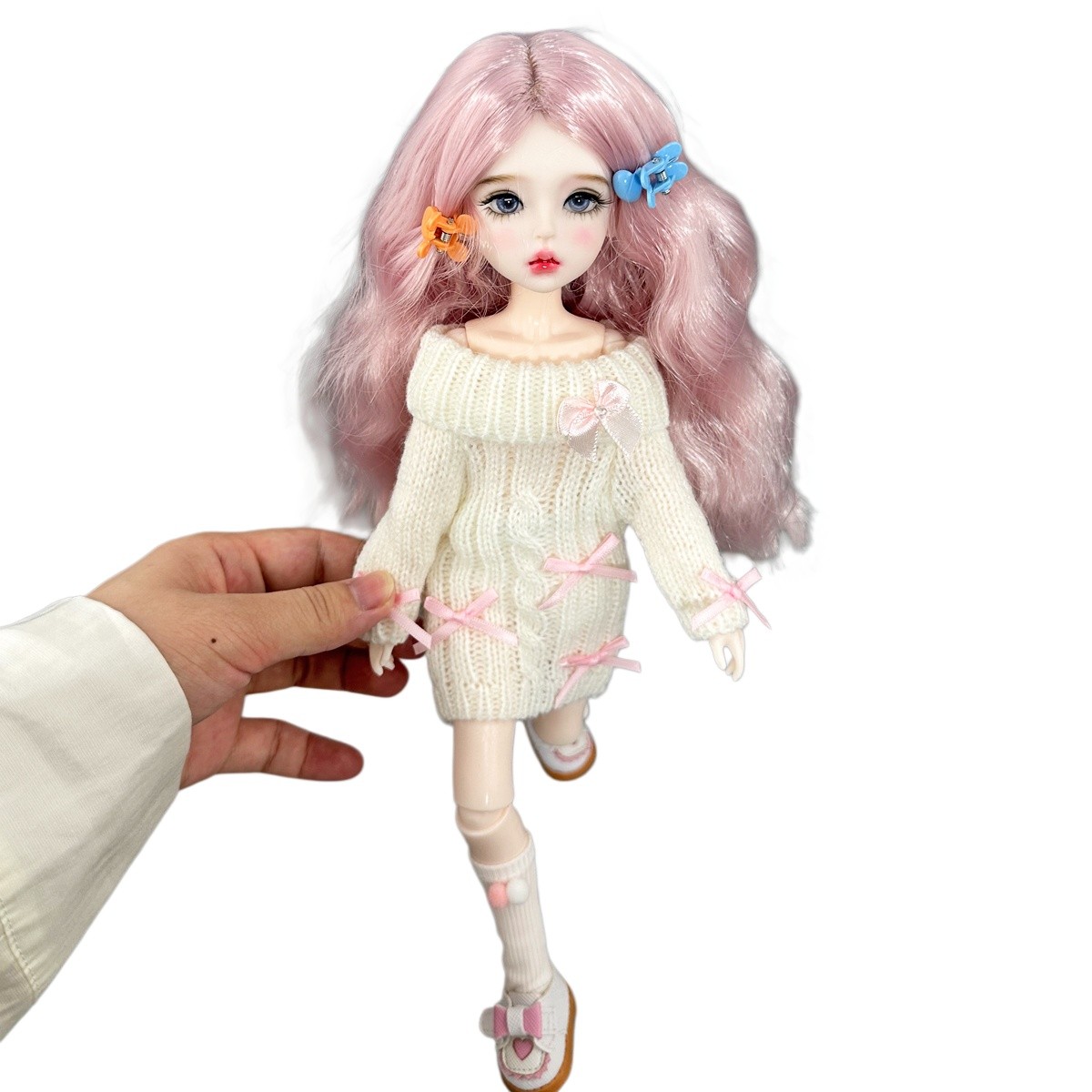 Bjd Doll 1 6 Full Set With Clothes - YUTOTUE 30 センチメートル高さの女の子人形手描きメイクアップリアルな服髪フルセット BJD おもちゃ