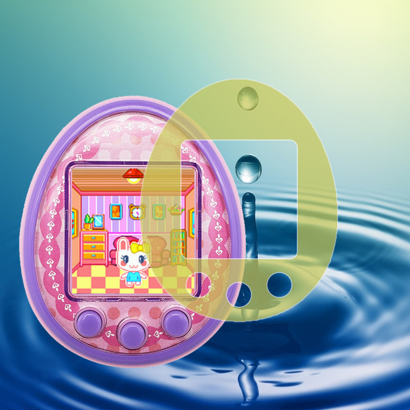 Tamagotchi Electronic Pet Virtual - 5 個電子仮想デジタルペットゲーム機保護フィルムゴールド TPU 保護ソフトフィルムたまごっち Pix/ミーツ/お菓子