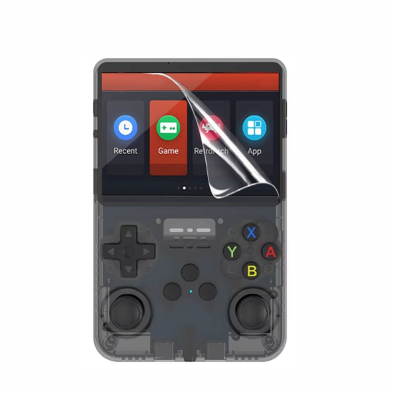 Retro Handheld Game Console R36S - 3 個 TPU ソフトフィルムスクリーンプロテクター保護カバー R36S/R36H/R36 プロレトロハンドヘルドゲームコンソール保護アクセサリー