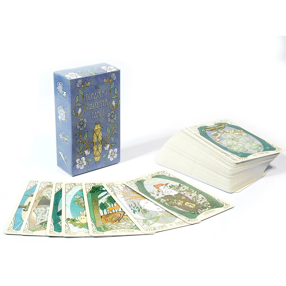 フォレージャーズ・ドーター タロット占いセット 自然にインス - Tarot Cards Deck With Guidebook のレビューと価格