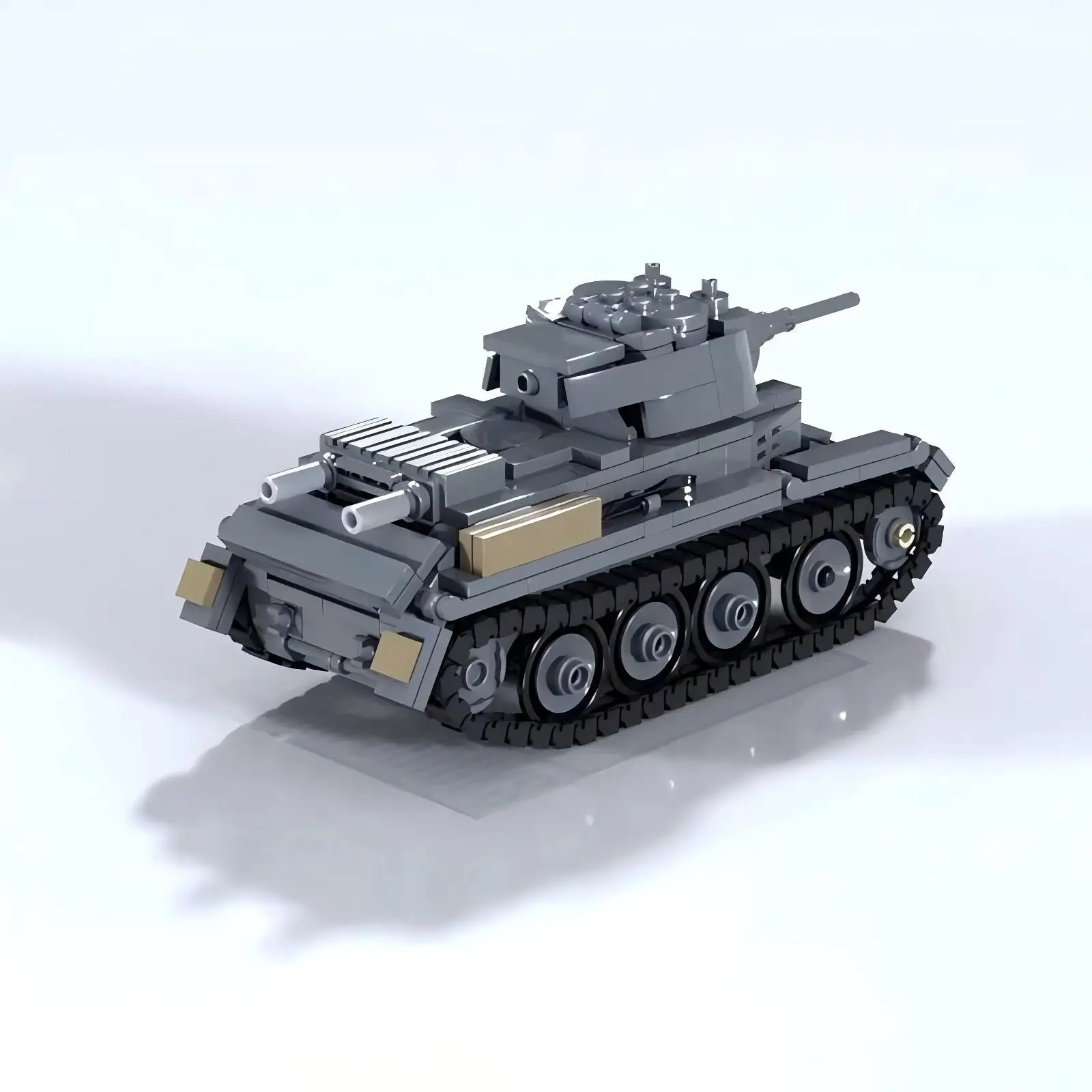 MOC ミリタリーシリーズ 装軌式装甲車両ビルディングブロッ - Lego Compatible Military Tank のレビューと価格