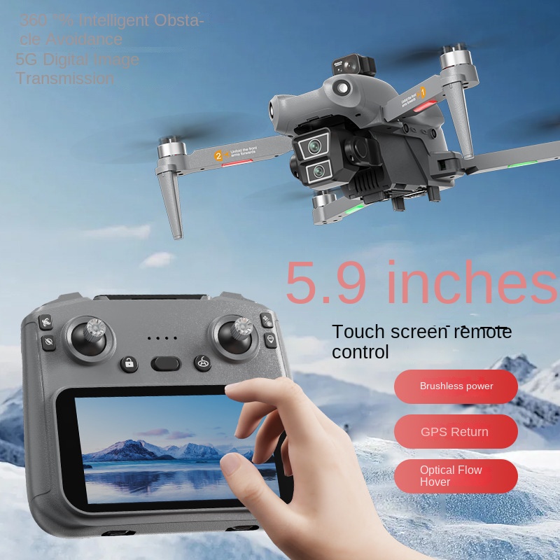L300 ウルトラドローン プロフェッショナル 4K 広角H - Fpv Brushless Rc Drone 4K のレビューと価格