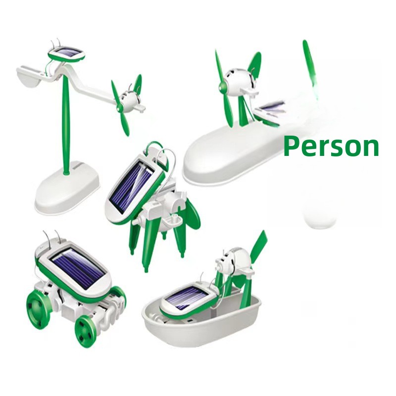 ロボットキット 6 in 1 DIY ソーラーロボット 科学 - Stem Solar Robot Kit For Kids のレビューと価格