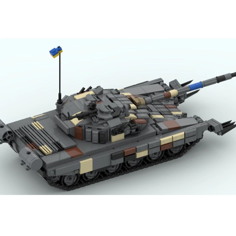 T-72AV 主力戦車ブロック、軍用装甲モデル、軍事ファン向 - Lego Compatible Military Tank のレビューと価格