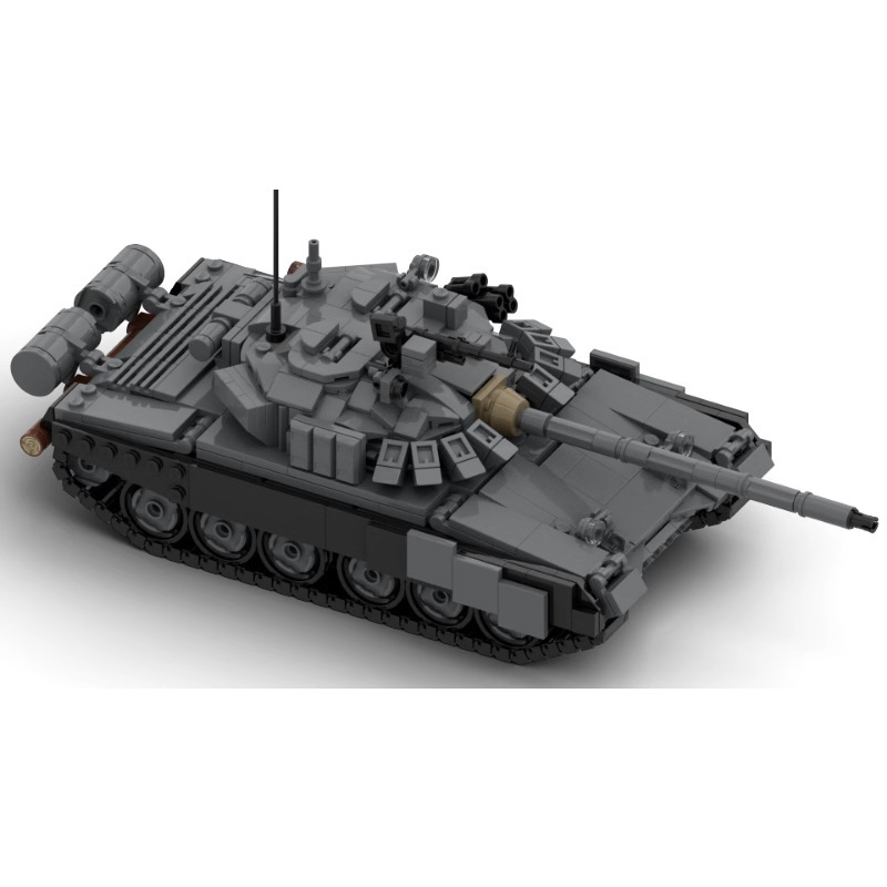 T-72AV 主力戦車ブロック、軍用装甲モデル、軍事ファン向 - Lego Compatible Military Tank のレビューと価格