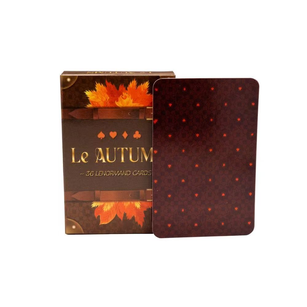 ル・オータム・ルノルマンカード 9*6cm 占いと精神的成長 - Tarot Cards Deck With Guidebook のレビューと価格