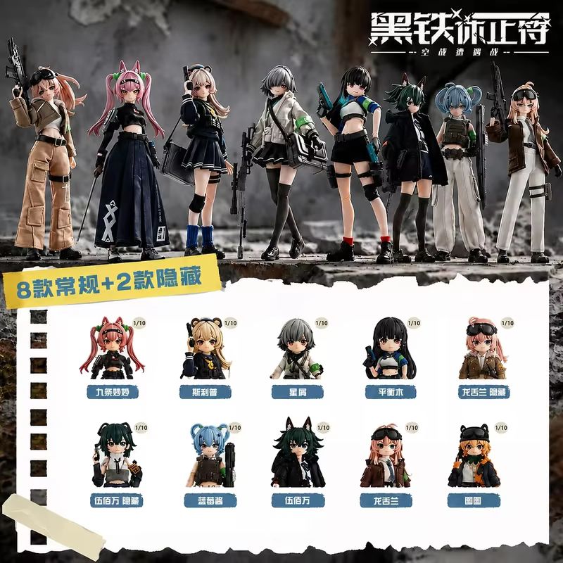 2026年ニューエデン・トイズ ブラックアイアン・レストシリ - Anime Action Figure Blind Box のレビューと価格
