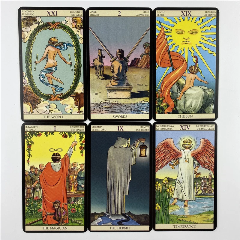 メタルボックス金メッキ版バックライダータロットカードデッキ（ - Tarot Cards Deck With Guidebook のレビューと価格