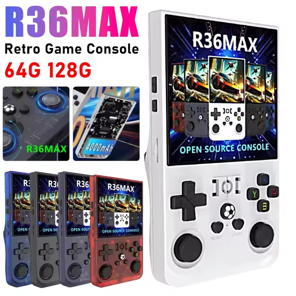 R36MAXレトロハンドヘルドゲーム機R36SアップデートL - Retro Handheld Game Console R36S のレビューと価格