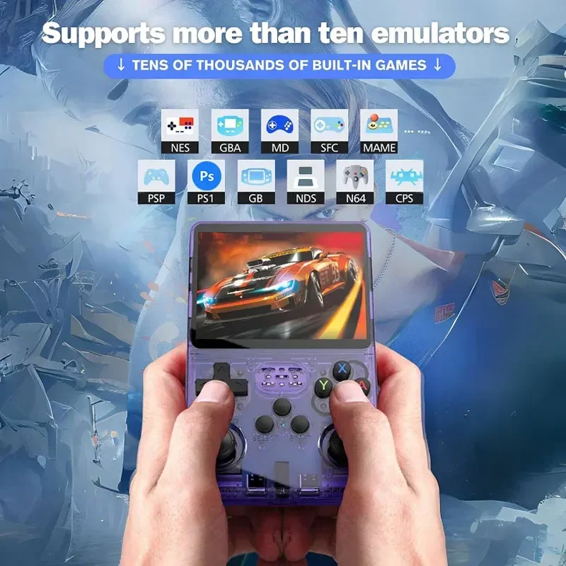 新型R36Sレトロハンドヘルドビデオゲームコンソール、オープ - Retro Handheld Game Console R36S のレビューと価格