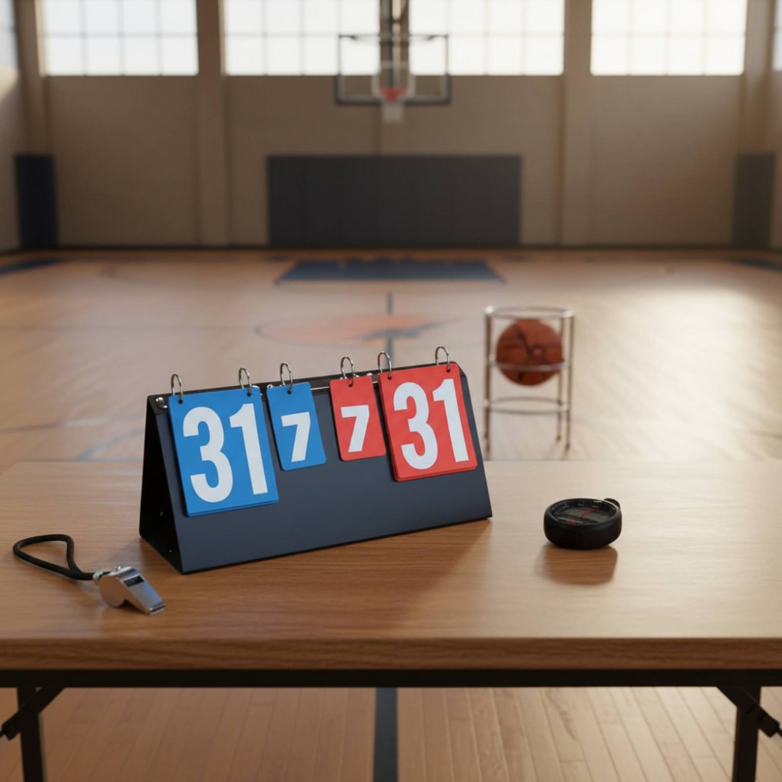 ポータブルフリップスコアボード マルチスポーツフリップスコア - Board Games のレビューと価格