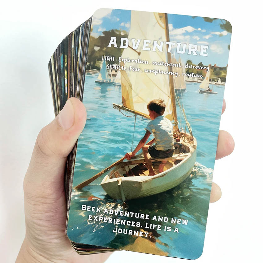 インナーチャイルドオラクルカード、タロットカード、インナーヒ - Tarot Cards Deck With Guidebook のレビューと価格