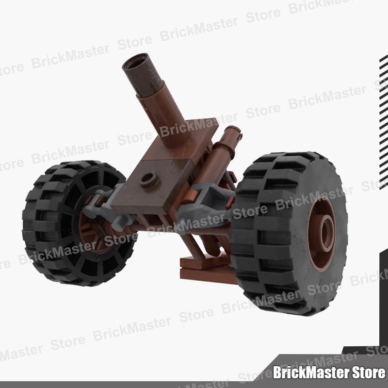 MOC軍事戦争シーン ガスタンク モルタル ロケットランチャ - Lego Compatible Military Tank のレビューと価格