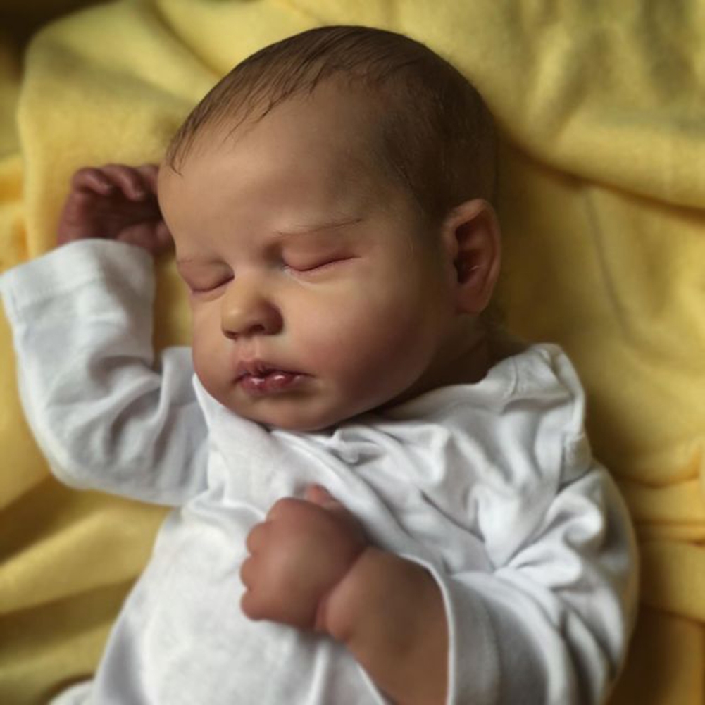 MRB 50 センチメートル現実的な完成ベベリボーンシリコー - Reborn Baby Doll Silicone Realistic のレビューと価格