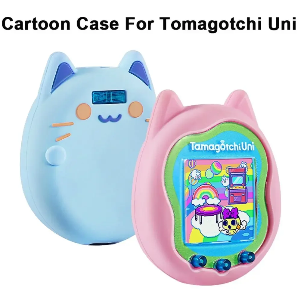ソフトシリコン漫画ケースシェルゲーム保護カバーアクセサリーバ - Tamagotchi Electronic Pet Virtual のレビューと価格