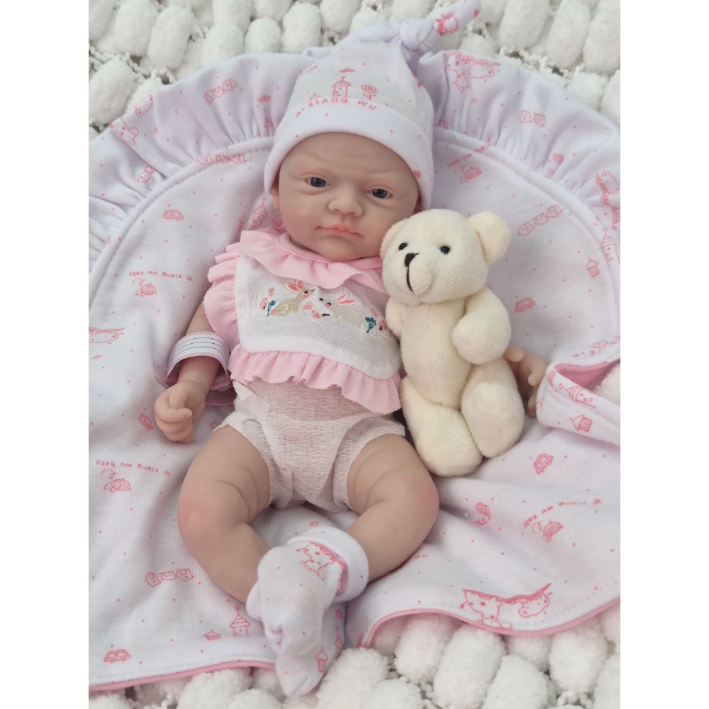 12インチの柔らかいシリコン製リボーンドール、リアルなミニチ - Reborn Baby Doll Silicone Realistic のレビューと価格