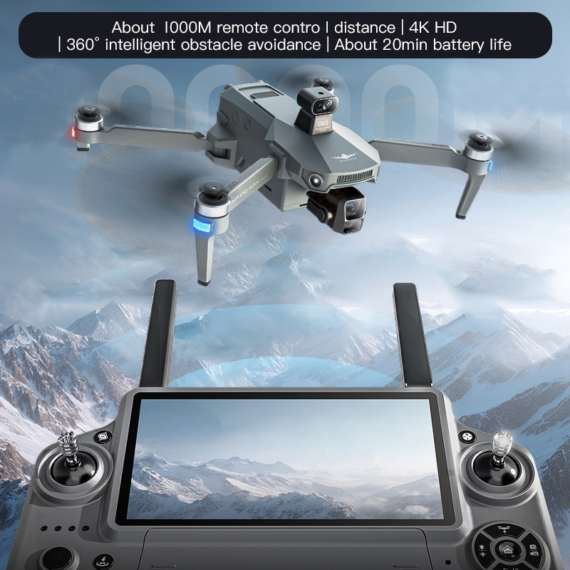 KF100 MAX GPSドローン 4Kカメラ 3軸ジンバル - Fpv Brushless Rc Drone 4K のレビューと価格