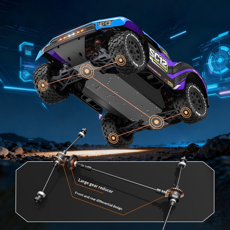 ZDレーシング RCリモートコントロールカー SC12 1/ - Rc Drift Car 1 24 Scale 4Wd のレビューと価格