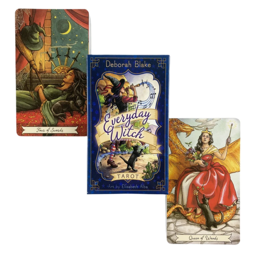 Everyday Witch Tarot Cards Dec - Tarot Cards Deck With Guidebook のレビューと価格