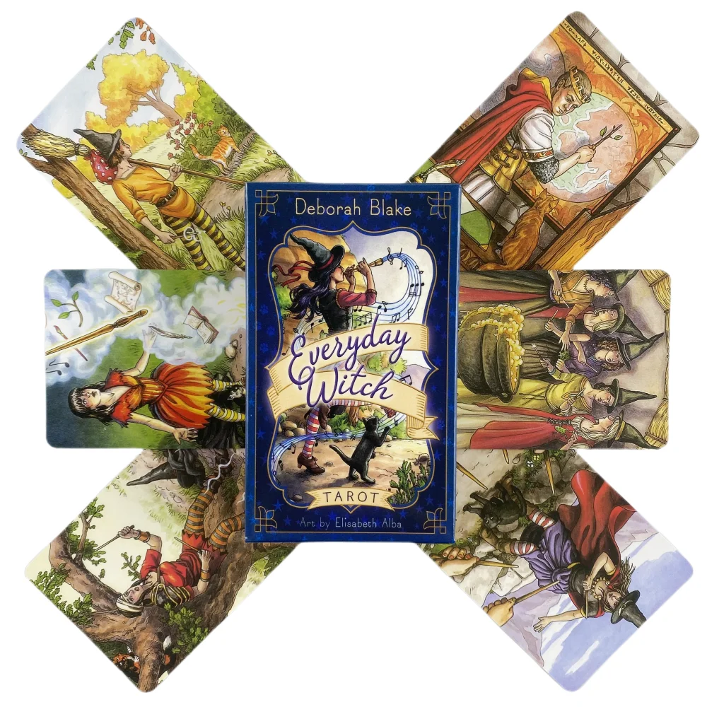 Everyday Witch Tarot Cards Dec - Tarot Cards Deck With Guidebook のレビューと価格