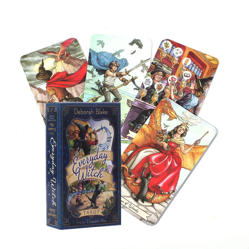 Everyday Witch Tarot Cards Dec - Tarot Cards Deck With Guidebook のレビューと価格