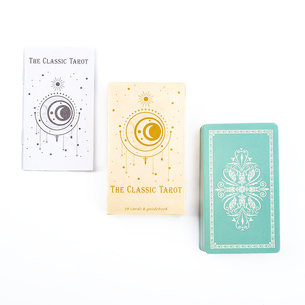 初心者のための古典的なタロットボードゲーム,ガイドブックと美 - Tarot Cards Deck With Guidebook のレビューと価格