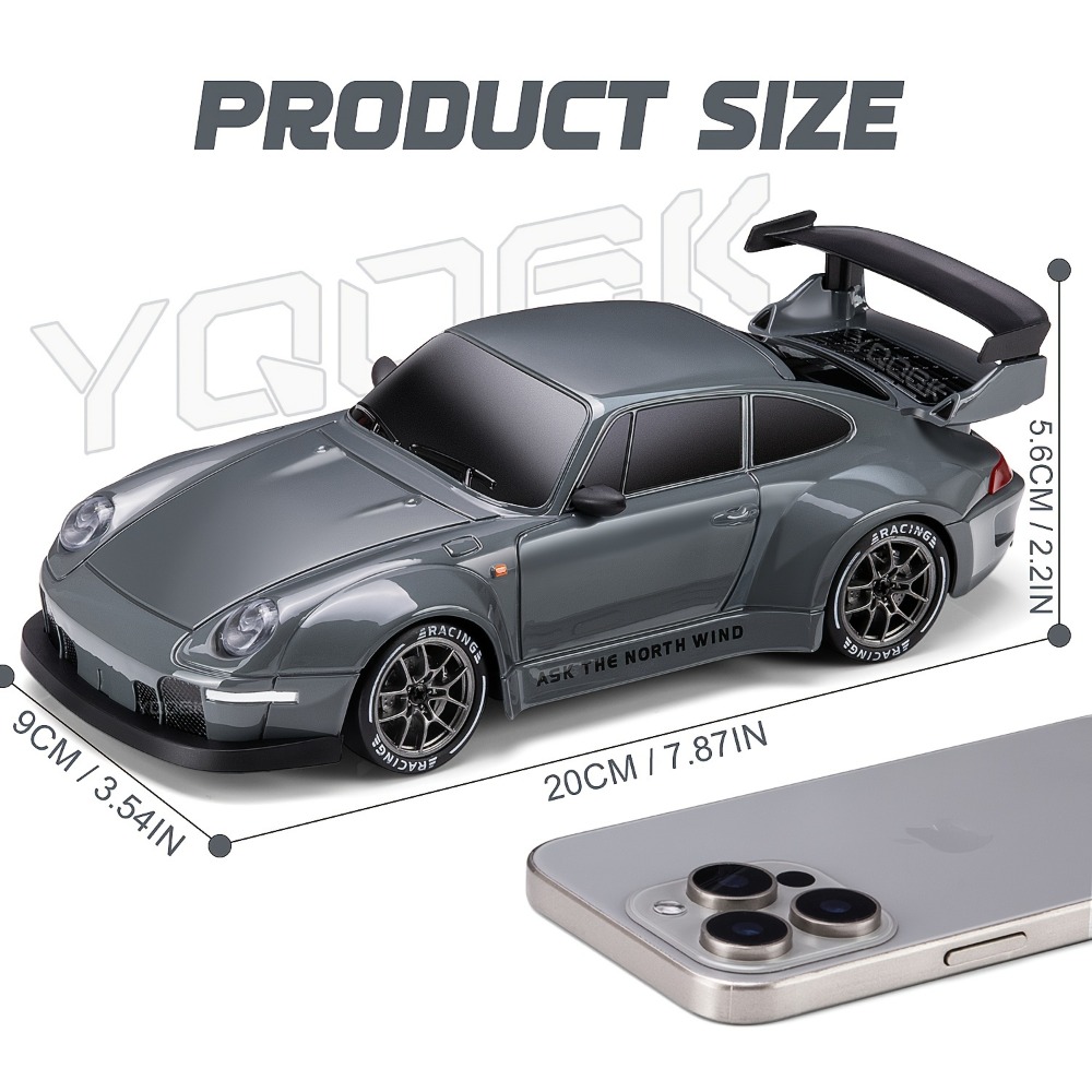 2.4GリモコンRCドリフトレーシング1:24スケールRCカ - Rc Drift Car 1 24 Scale 4Wd のレビューと価格