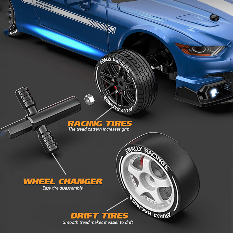 リモコンカー RC ドリフト 2.4GHz 1:24 スケー - Rc Drift Car 1 24 Scale 4Wd のレビューと価格