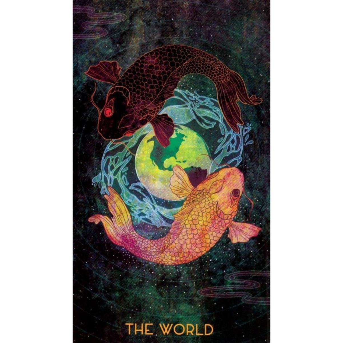 12x7 Cm オリエンス アニマル タロット 78 枚カー - Tarot Cards Deck With Guidebook のレビューと価格