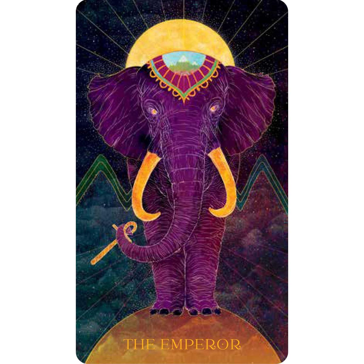 12x7 Cm オリエンス アニマル タロット 78 枚カー - Tarot Cards Deck With Guidebook のレビューと価格