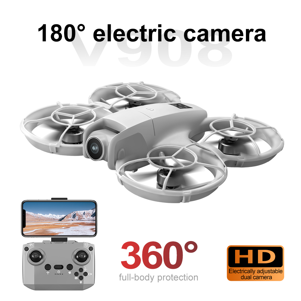 オリジナルV908クアッドコプター ブラシレスFPV スクリ - Fpv Brushless Rc Drone 4K のレビューと価格
