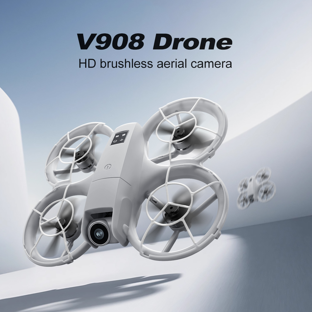 オリジナルV908クアッドコプター ブラシレスFPV スクリ - Fpv Brushless Rc Drone 4K のレビューと価格