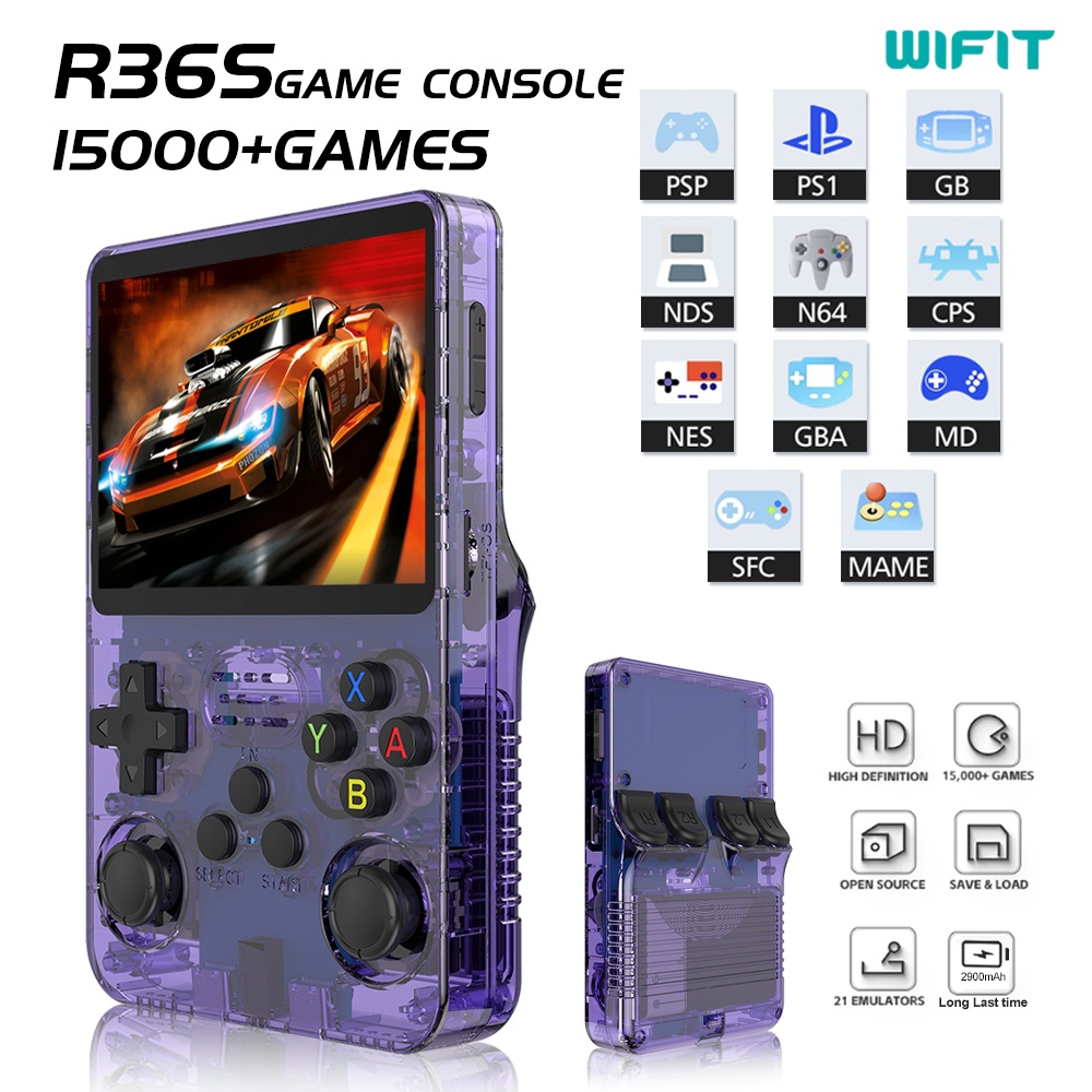 R36s携帯型ゲーム機 ポータブル レトロアーケードゲーム  - Retro Handheld Game Console R36S のレビューと価格