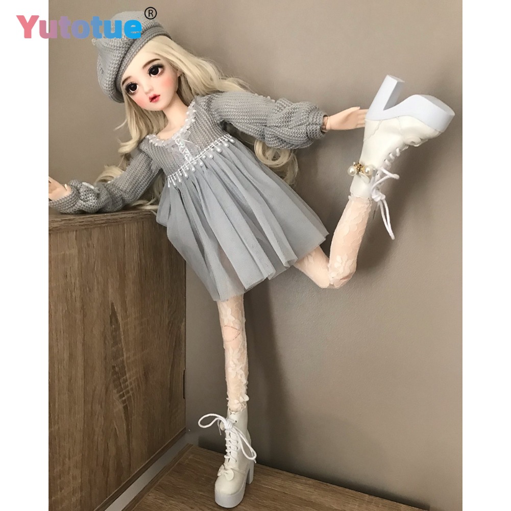 YUTOTUE 組み立て済み 60cm BJD ドール 女の - Bjd Doll 1 6 Full Set With Clothes のレビューと価格
