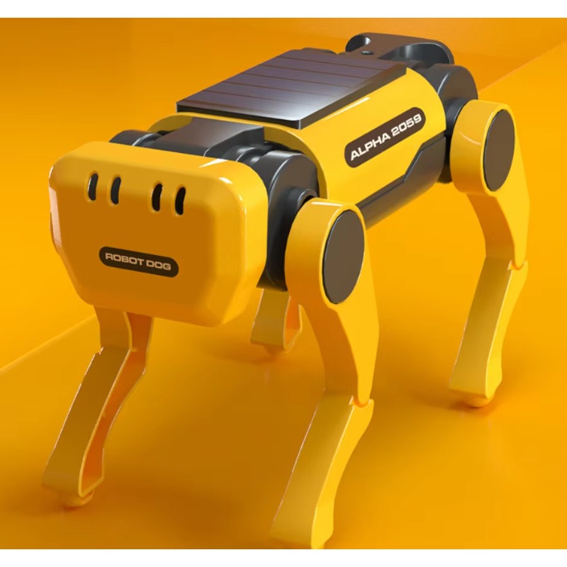 ロボット犬科学実験キット太陽光発電子犬子供のための DIY  - Stem Solar Robot Kit For Kids のレビューと価格