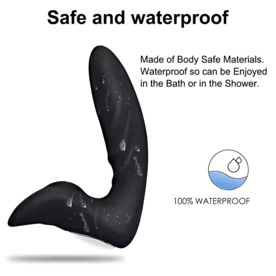 男性用セックス刺激器アナルプラグバイブレーター大人のおもちゃ - Remote Control Toys のレビューと価格