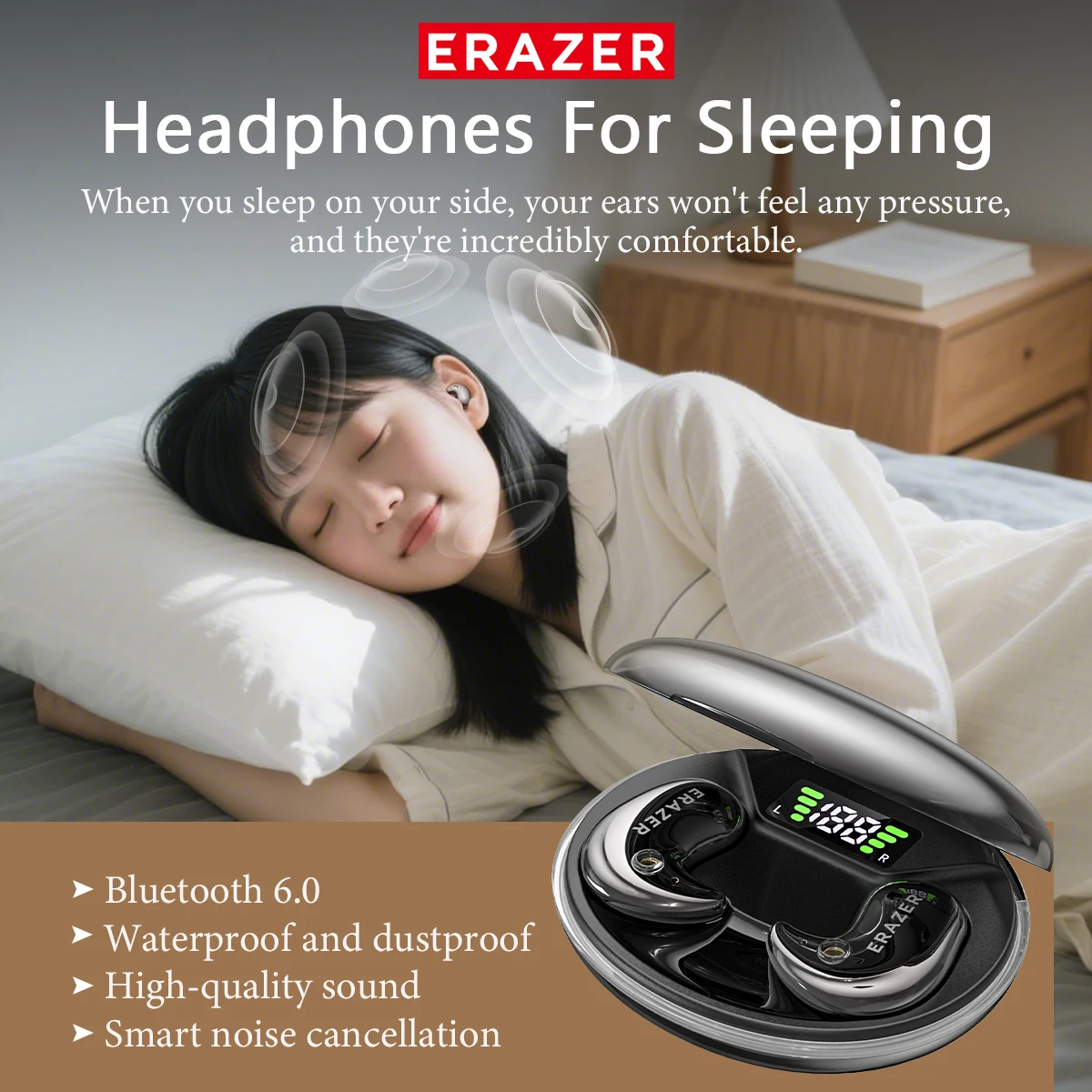 EARZER XF58 インイヤー型Bluetoothヘッド - Video Games のレビューと価格