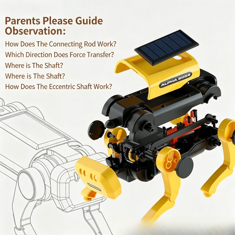 DIY 太陽光発電歩行機械犬組み立てキット子供 STEM 教 - Stem Solar Robot Kit For Kids のレビューと価格