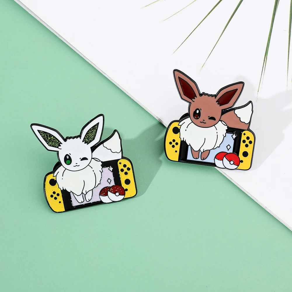 2 個アニメエルフ漫画ブローチクリエイティブイーブイゲームコ - Board Games のレビューと価格