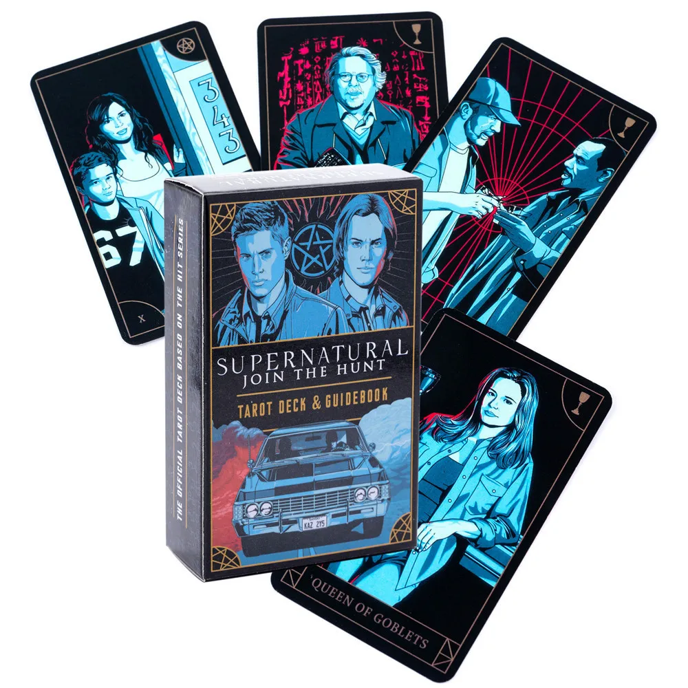 スーパーナチュラルタロットデッキとガイドブック付きカードゲー - Tarot Cards Deck With Guidebook のレビューと価格