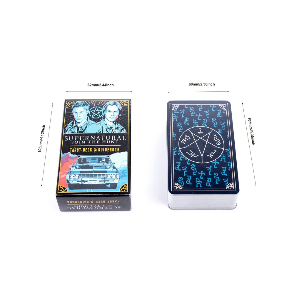 スーパーナチュラルタロットデッキとガイドブック付きカードゲー - Tarot Cards Deck With Guidebook のレビューと価格