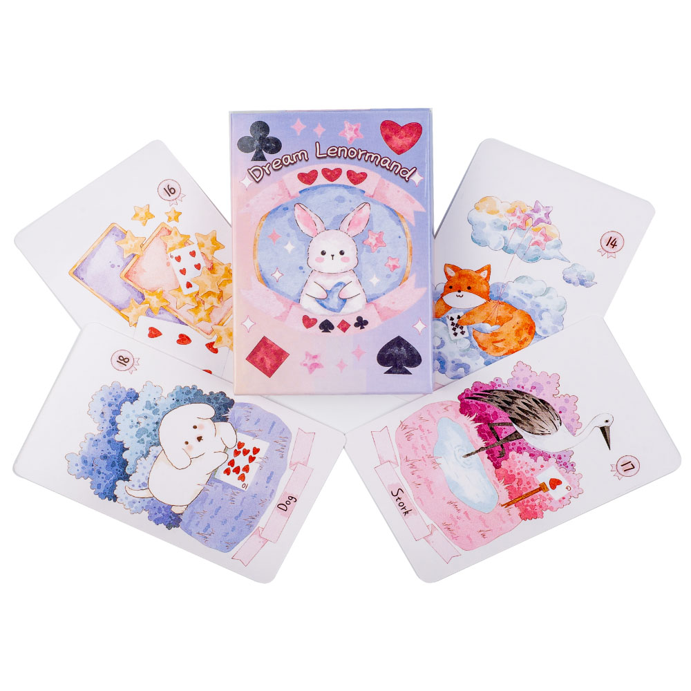ラナと精神のタロットカード,カードデッキ,夢のLenorma - Tarot Cards Deck With Guidebook のレビューと価格