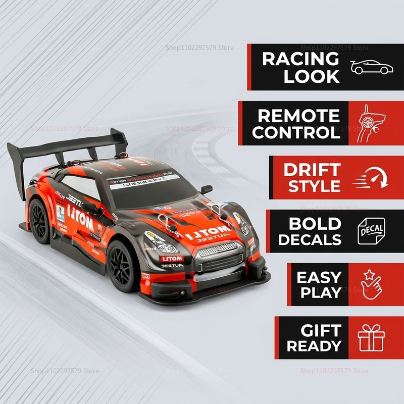 4WDリモコンドリフトレーシングカー 1/24スケール 時速 - Rc Drift Car 1 24 Scale 4Wd のレビューと価格